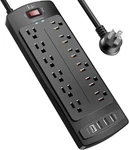 Tcstei PS953 Surge Protector With 12 Outlets And Usb Ports (/RT6-18404-PS95.... Fixed Price $32.99.