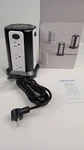 Passus XT-U3011 Power Strip Tower 12 Outlet 4 Usb Surge Protector Black White. Fixed Price $11.99.