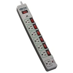 Tripp Lite 7 Outlet (6 Individually Controlled) Surge Protector Power Strip, 6FT. Fixed Price $46.39.