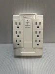 Compact Surge Protector 6 Swivel Outlets 900 Joules Wall Tap Design Cyberpower. Fixed Price $8.90.