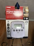 Nib Prime 7-DAY Digital Indoor Light Timer, Sealed. Fixed Price $12.99.