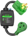 Rvguard Surge Protector 50 Amp 30 Adapter Cord W/ Overload Protection. Fixed Price $40.50.