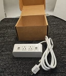 Byrne BE03373-EN-2-2-AV-M2-72 Power Outlet White Edge Mount Usb Charging. Fixed Price $48.34.