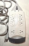 Belkin F9S820-12 Feet Outlets 1770 Joule Power Protector Surgemaster. Fixed Price $24.99.