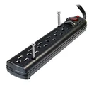 Weltron WSP-600PLF-3BK Six Outlet Surge Protector 3FT (WSP600PLF3BK). Fixed Price $30.00.