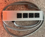 Radioshack/archer- 61-2620B 4 Outlet 125VAC 60HZ Power Strip Cord. Fixed Price $20.00.