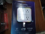 Bell + Howell Led Multi Power Station Surge Protector W/ 3 Outlets & Usb Ports. Fixed Price $21.74.