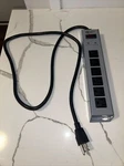 Commercial Electric Metal Surge Protector (YLPT-44-1) 6-OUTLET 4-FT Cord. Fixed Price $15.00.