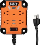Klein Tools Magnetic Power Strip Surge Protector,extension Cord 4 Outlets, 3 Usb. Fixed Price $73.01.