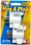 Hug-a-plug Grounded Dual Outlet Adapter Model DG3 White (2 Pack), New. Fixed Price $18.95.