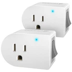 Fosmon Grounded Outlet With On/off Switch (2 Pack), 3 Prong Electrical White. Fixed Price $14.94.