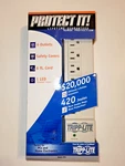 Tripp Lite Surge Protector Power Strip 120V Rt Angle Outlet 6' Cord 420 Joules. Fixed Price $15.99.