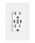 Usb Wall Outlet 30W Gan 6.0A Receptacles With PORTS20 Tampe. Fixed Price $22.85.