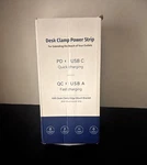Jgstkcity Desk Clamp Power Strip, 8 Outlets Usb Ports. Fixed Price $25.00.