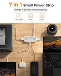 Tessan Flat Plug Extension Cord 10FT Surge Protector Power Strip, 900 Joules. Fixed Price $26.86.