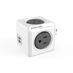 Allocacoc Powercube Original Usb; 4 Outlets Surge Protector 2 Small, Grey. Fixed Price $27.80.