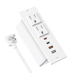 30W Usb Recessed Power Strip,flat Plug STRIP,2 Outlets 4 Ports,fu.... Fixed Price $39.65.