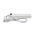 Vericom PWR06-04029 Outlet Surge Protector 3'. Fixed Price $6.00.