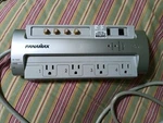 Panamax PM8-AV Home Theater Power Strip Surge Protector W/ Outlets Phone Cable. Fixed Price $19.00.