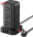 Extension Cord With Multiple Outlets, Smallrt Surge Protector Power Strip Tower,. Fixed Price $39.30.