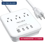 Cruise Essentials, Nuozhi 6 Ft Power Strip With 3 Outlets And 4 Usb PORTS(1. Fixed Price $21.49.