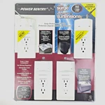 Power Sentry Wall Plate Surge Protector 4 Pack White 1600 Joules Coax New. Fixed Price $24.99.