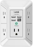 Usb Wall Charger Lvetek Surge Protector 5 Outlet Extender With 4 Ports.... Fixed Price $24.99.