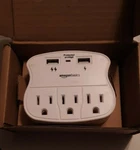 Amazonbasics CU23011-W4PK Outlet Surge Protector With Usb Ports Pack Of. Fixed Price $10.50.