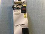 Defiant 1000 Joules 6 Outlet Surge Protector Blk L4A. Fixed Price $10.00.