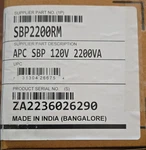 Apc SBP2200RM Ups Service Bypass Switch Type 120V 220VA Voltage Compatible Pdu. Fixed Price $150.00.