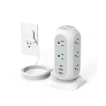 Tower Power Strip Flat Plug With 11 Outlets 3 Usb (1 C), Tessan Surge Pro.... Fixed Price $41.29.