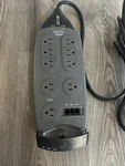Belkin Surgemaster F9G930-10-GRY Protector Outlets + Input & Outputs. Fixed Price $20.00.