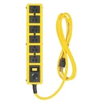 Coleman 5139 Power Strip, 6 Outlet, Yellow. Fixed Price $42.75.