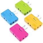 3 Way Flat Wall Outlet Extender Ac Adapter - 2 Prong Plug, Adjustab.... Fixed Price $20.15.