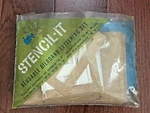 Duro Stencil-it 4" Reusable Oil Board Lettering Set. Fixed Price $15.00.