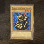 Yu-gi-oh! Guardian Of The Throne Room SRL-013 Monster 1650 Atk 1600 Def. Fixed Price $25.00.