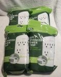 4 Pack Greenlite 5 Outlet Tier 1 Advanced Power Strip Wall Mt Surge Protector. Fixed Price $19.39.