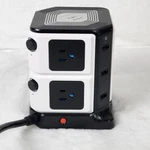 Bestek Power Tower Model MRJ8008-PLUS-WH Outlets 6 Usb & Wireless Charger Euc. Fixed Price $36.95.