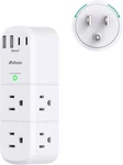 Surge Protector Wall Outlet Extender, Multi With Rotating Plug, 6. Fixed Price $17.99.