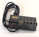 Tripp Lite TLP810NET 8-OUTLET Surge Protector Coaxial RJ11 RJ45 3240 Joules. Fixed Price $27.99.