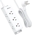 Surge Protector Power Strip - 9 Widely Spaced Multi Outlets, Wall 5 Ft, White. Fixed Price $24.82.