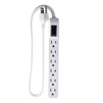 Go Green Power 6-OUTLET Mini Surge Protector, 90 Joules, Circuit Breaker, Mou.... Fixed Price $11.95.