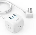 Anker 20W Usb C Power Strip, 321 A9135 (rounded Plug) - White. Fixed Price $27.13.