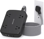 Power Strip With 2 Usb - Beshon 5 Ft Flat Extension Cord Plug. Fixed Price $19.63.