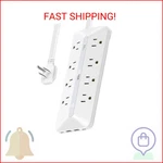 Anker Power Strip With 900J Surge Protector, Flat Plug Extension Cord Multi. Fixed Price $40.46.
