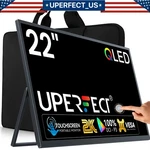 Uperfect 22" Portable Monitor Touchscreen Display 1440P Fhd Hdr For Samsung Dex. Fixed Price $170.99.