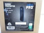 Jasco Surge Protector Outlet Strip, 7 Ft Cord, Model 85803, Black, Mib. Fixed Price $24.99.