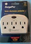 Surgepro Home Protector Outlets 327 Joules. Fixed Price $25.00.