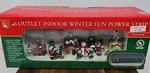 Home Center 6 Outlet Indoor Winter Fun Holiday Decorated Christmas Power Strip. Fixed Price $26.99.