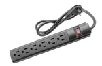 Steren 6-OUTLET Power Strip With 3FT Cord, Right Angle, 90 Degree, Black. Fixed Price $24.47.